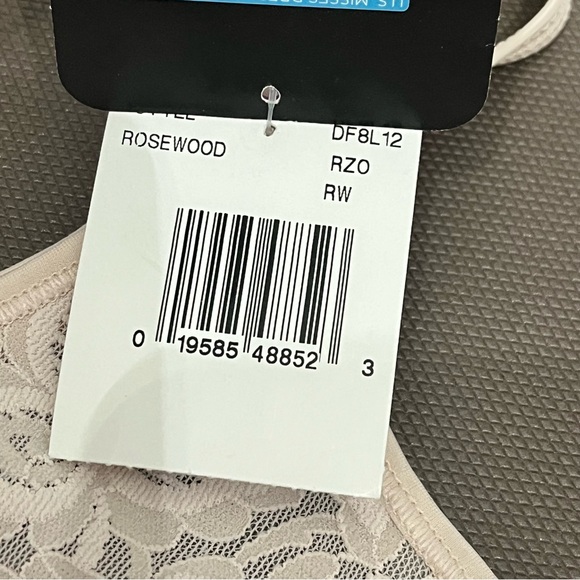 Bali‎ Lace n Smooth Cami Firm Control 2XL Rosewood NWT Tummy Control Shapewear - Picture 6 of 11